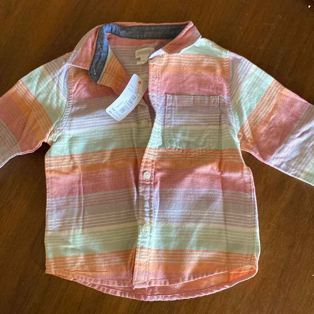 Boys 2T button down shirt - NWT Gymboree